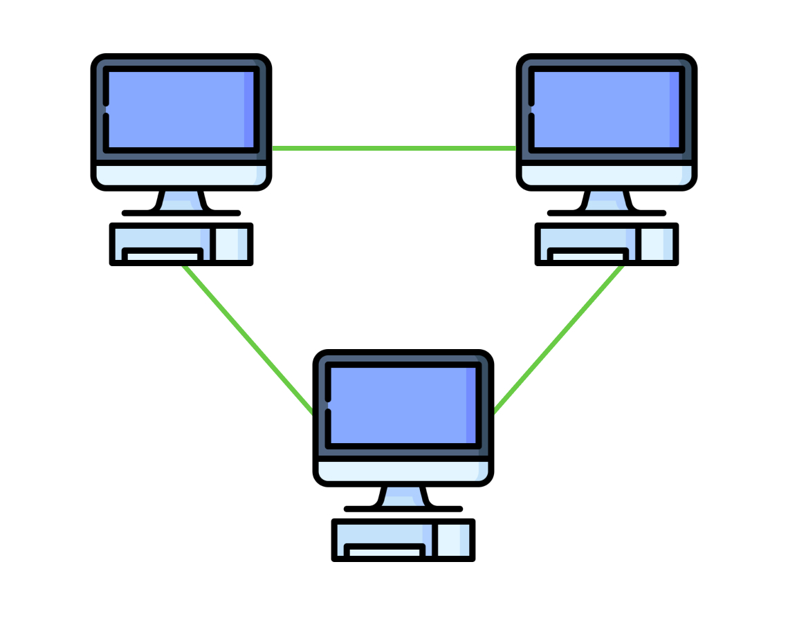 Сеть из трёх устройств